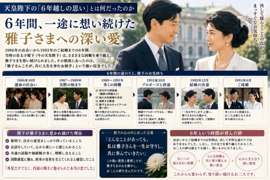 天皇陛下の「6年越しの思い」とは何だったのか