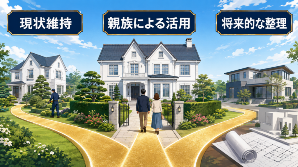 空き家となった小和田邸は今後どうなるのか