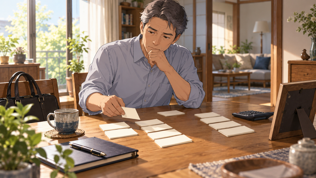 仕事やめたいけどあとがない50代へ|動けない理由の整理と退職前の判断