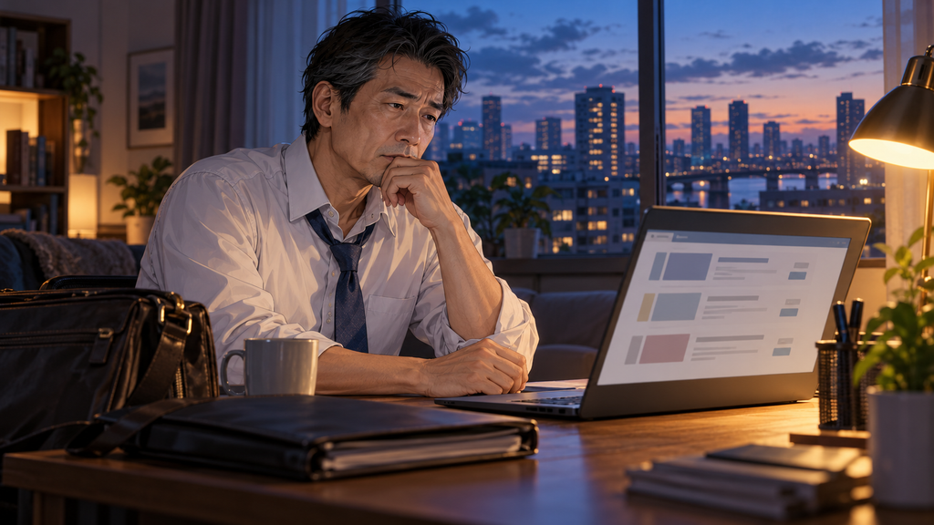 50代で仕事をやめたいけど次がないのはなぜ?仕事探しが進まない理由